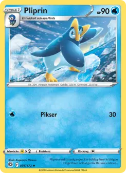 Pokémon-Karte Pliprin 036/172