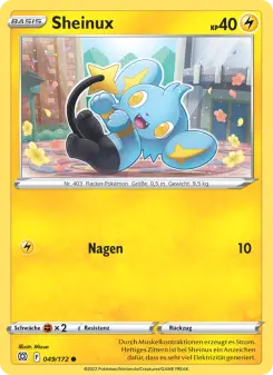 Pokémon-Karte Sheinux 049/172