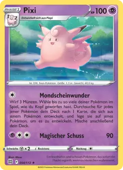 Pokémon-Karte Pixi 054/172
