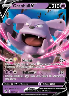 Pokémon-Karte Granbull V 057/172