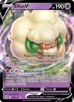 Pokémon-Karte Elfun V 064/172