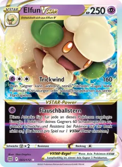 Pokémon-Karte Elfun VSTAR 065/172
