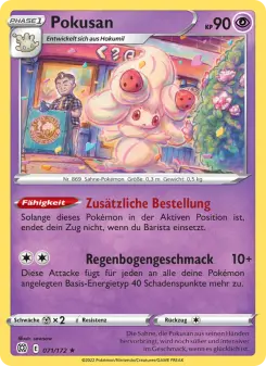 Pokémon-Karte Pokusan 071/172