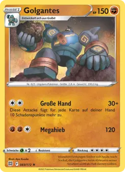 Pokémon-Karte Golgantes 083/172
