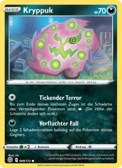 Pokémon-Karte Kryppuk 089/172