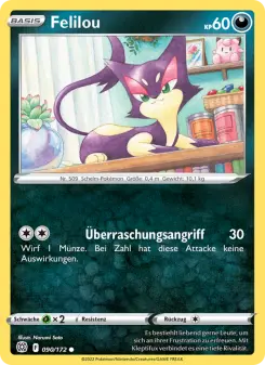 Pokémon-Karte Felilou 090/172