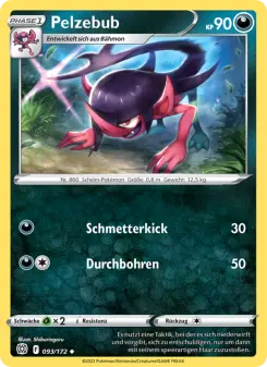 Pokémon-Karte Pelzebub 093/172