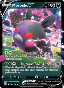 Pokémon-Karte Morpeko V 095/172