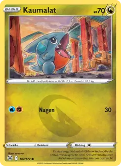 Pokémon-Karte Kaumalat 107/172