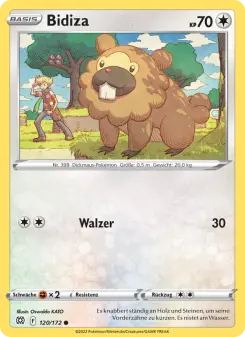 Pokémon-Karte Bidiza 120/172