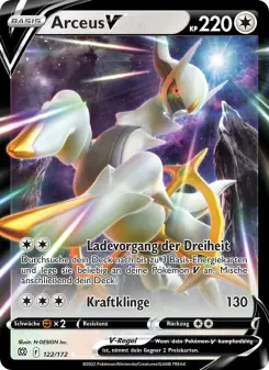 Pokémon-Karte Arceus V 122/172