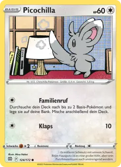 Pokémon-Karte Picochilla 124/172