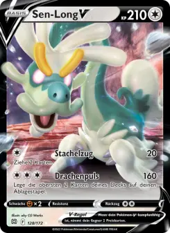 Pokémon-Karte Sen-Long V 128/172