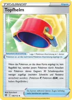 Pokémon-Karte Topfhelm 146/172