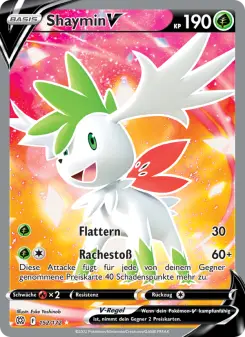 Pokémon-Karte Shaymin V 152/172