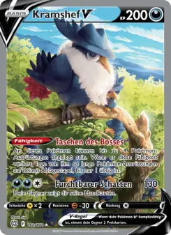 Pokémon-Karte Kramshef V 162/172