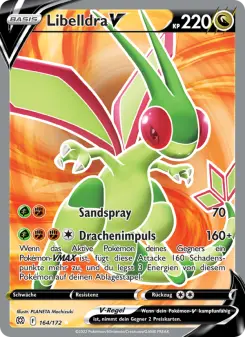 Pokémon-Karte Libelldra V 164/172