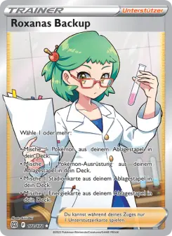 Pokémon-Karte Roxanas Backup 172/172
