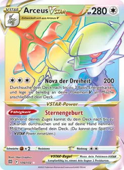 Pokémon-Karte Arceus VSTAR 176/172