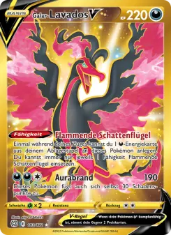 Pokémon-Karte Galar-Lavados V 183/172