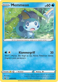 Pokémon-Karte Memmeon SWSH003