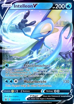 Pokémon-Karte Intelleon V SWSH016
