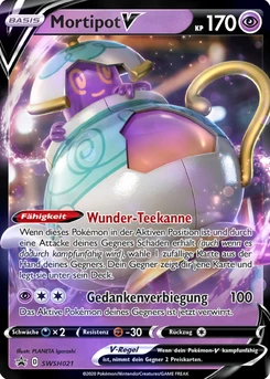 Pokémon-Karte Mortipot V SWSH021