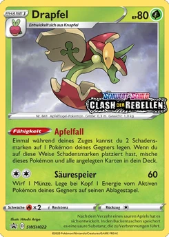 Pokémon-Karte Drapfel SWSH022