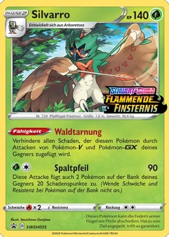 Pokémon-Karte Silvarro SWSH035