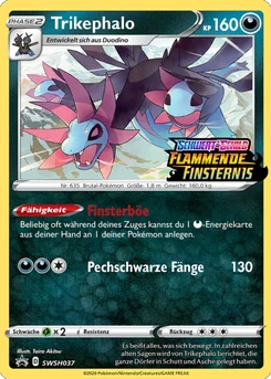 Pokémon-Karte Trikephalo SWSH037