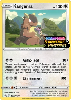 Pokémon-Karte Kangama SWSH038