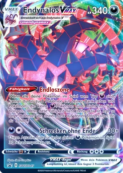 Pokémon-Karte Endynalos VMAX SWSH045