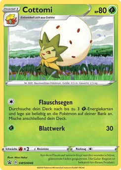 Pokémon-Karte Cottomi SWSH046