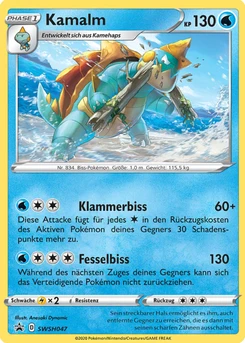 Pokémon-Karte Kamalm SWSH047