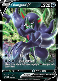 Pokémon-Karte Olangaar V SWSH057