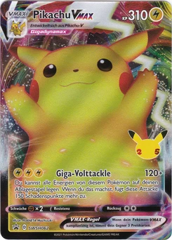Pokémon-Karte Pikachu VMAX SWSH062