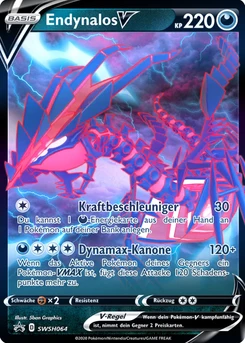 Pokémon-Karte Endynalos V SWSH064
