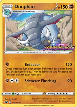 Pokémon-Karte Donphan SWSH067