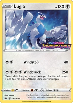 Pokémon-Karte Lugia SWSH069