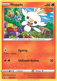 Pokémon-Karte Hopplo SWSH071