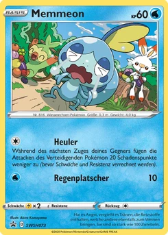 Pokémon-Karte Memmeon SWSH073