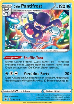 Pokémon-Karte Galar-Pantifrost SWSH079