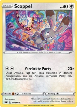 Pokémon-Karte Scoppel SWSH082