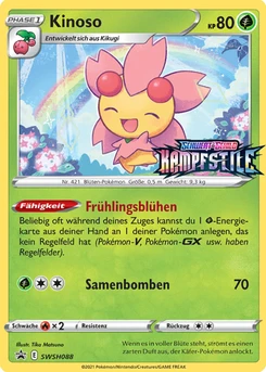 Pokémon-Karte Kinoso SWSH088