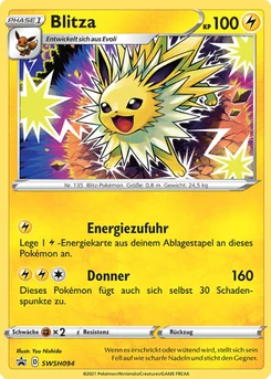 Pokémon-Karte Blitza SWSH094