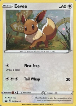 Pokémon-Karte Evoli SWSH095