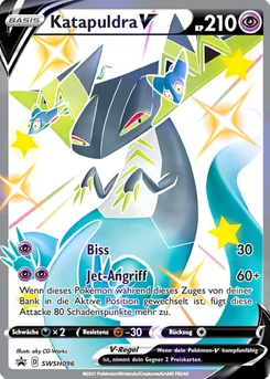 Pokémon-Karte Katapuldra V SWSH096