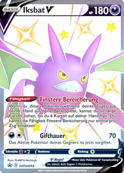 Pokémon-Karte Iksbat V SWSH098