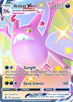 Pokémon-Karte Iksbat VMAX SWSH099