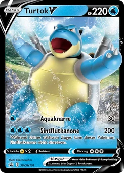 Pokémon-Karte Turtok V SWSH101